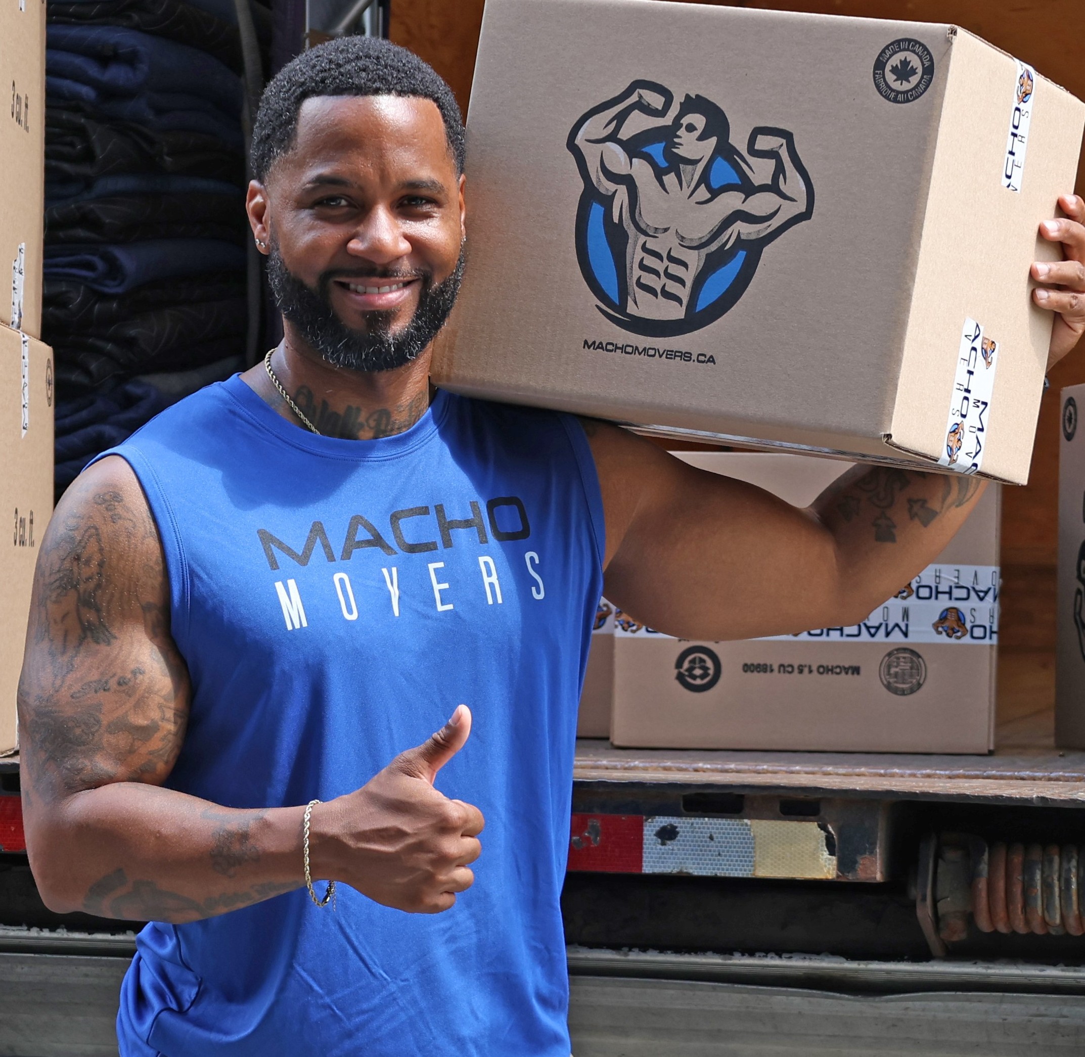 Macho Movers team serving Waterloo